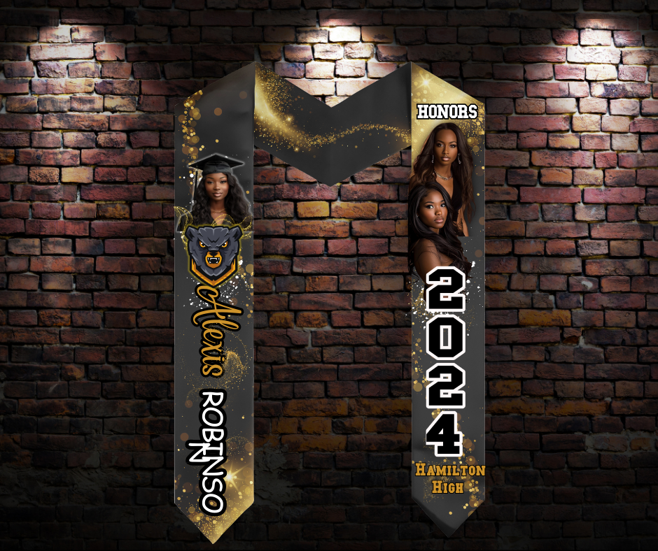 Custom Graduation Stole