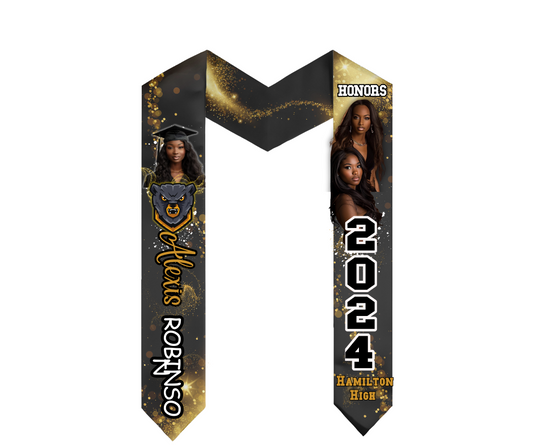 Custom Graduation Stole