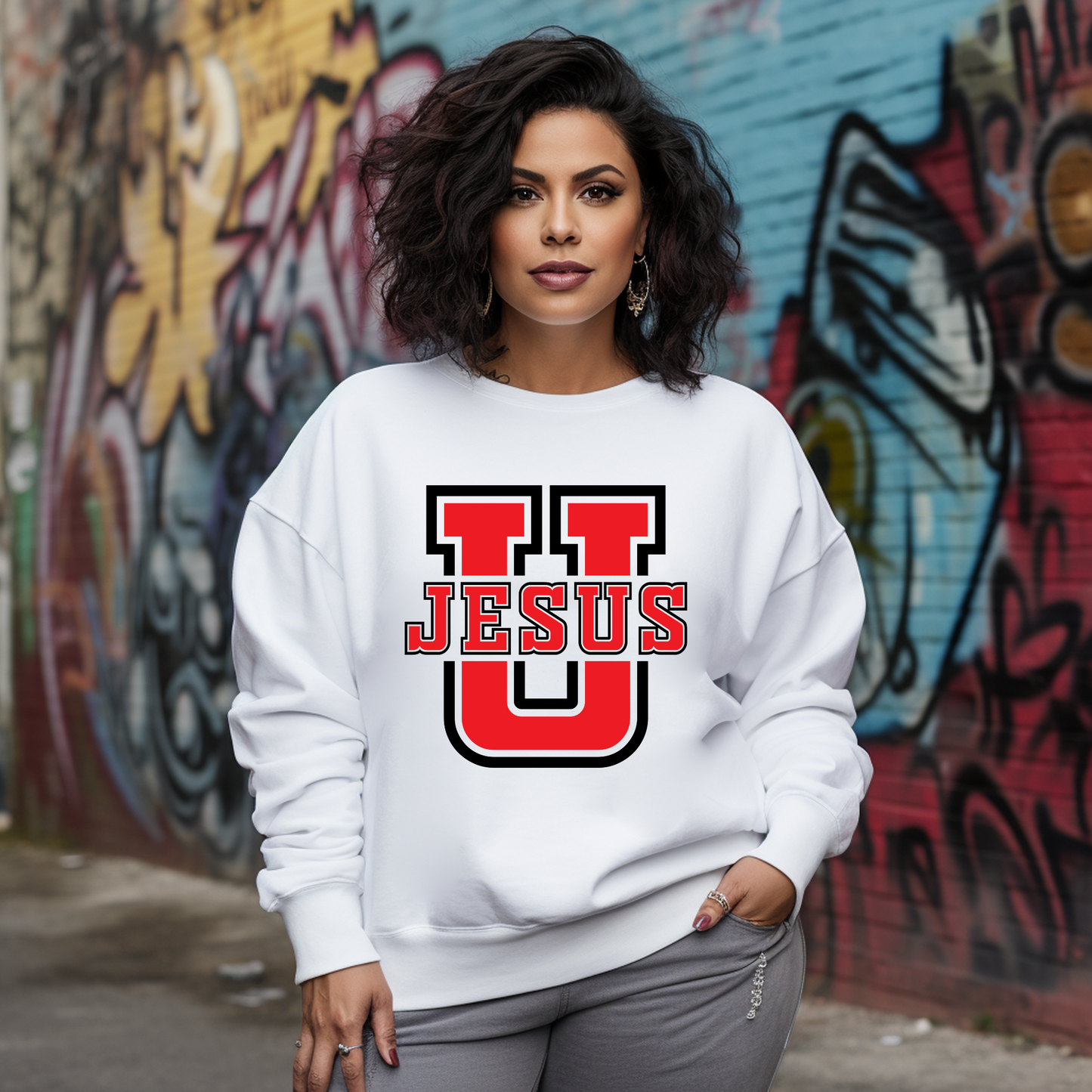 Jesus University Crewneck