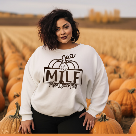 Pumpkin Man I love Fall sweatshirt.