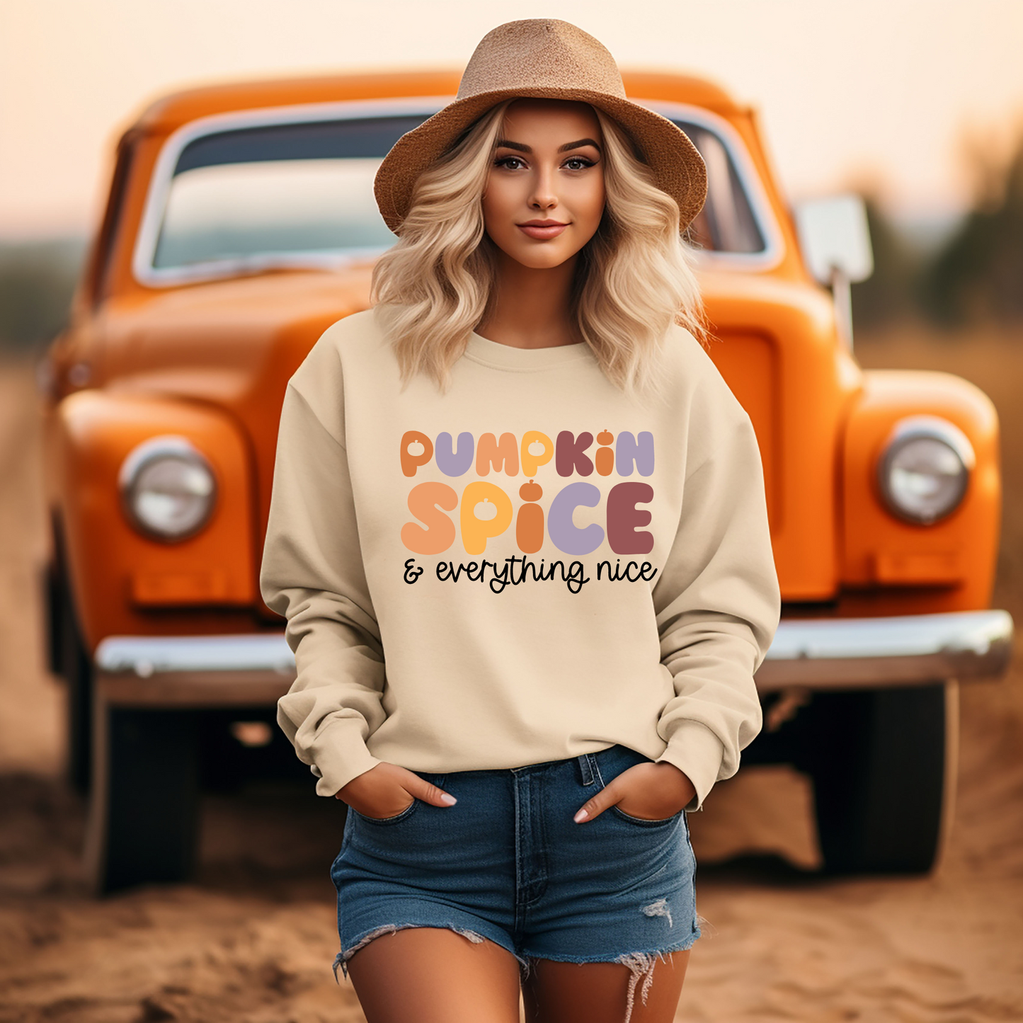 Pumpkin Spice & everything nice Sweatshirt