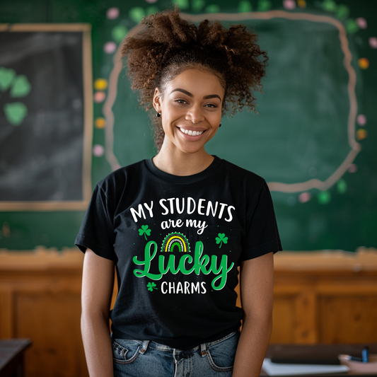 Lucky Charms Teacher-Themed T-Shirt