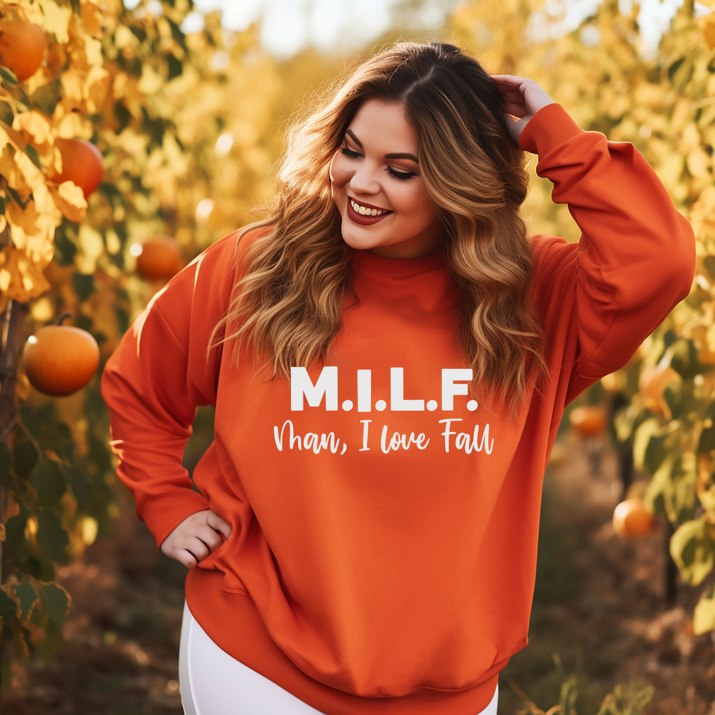 M.I.L.F Man I love Fall Sweatshirt