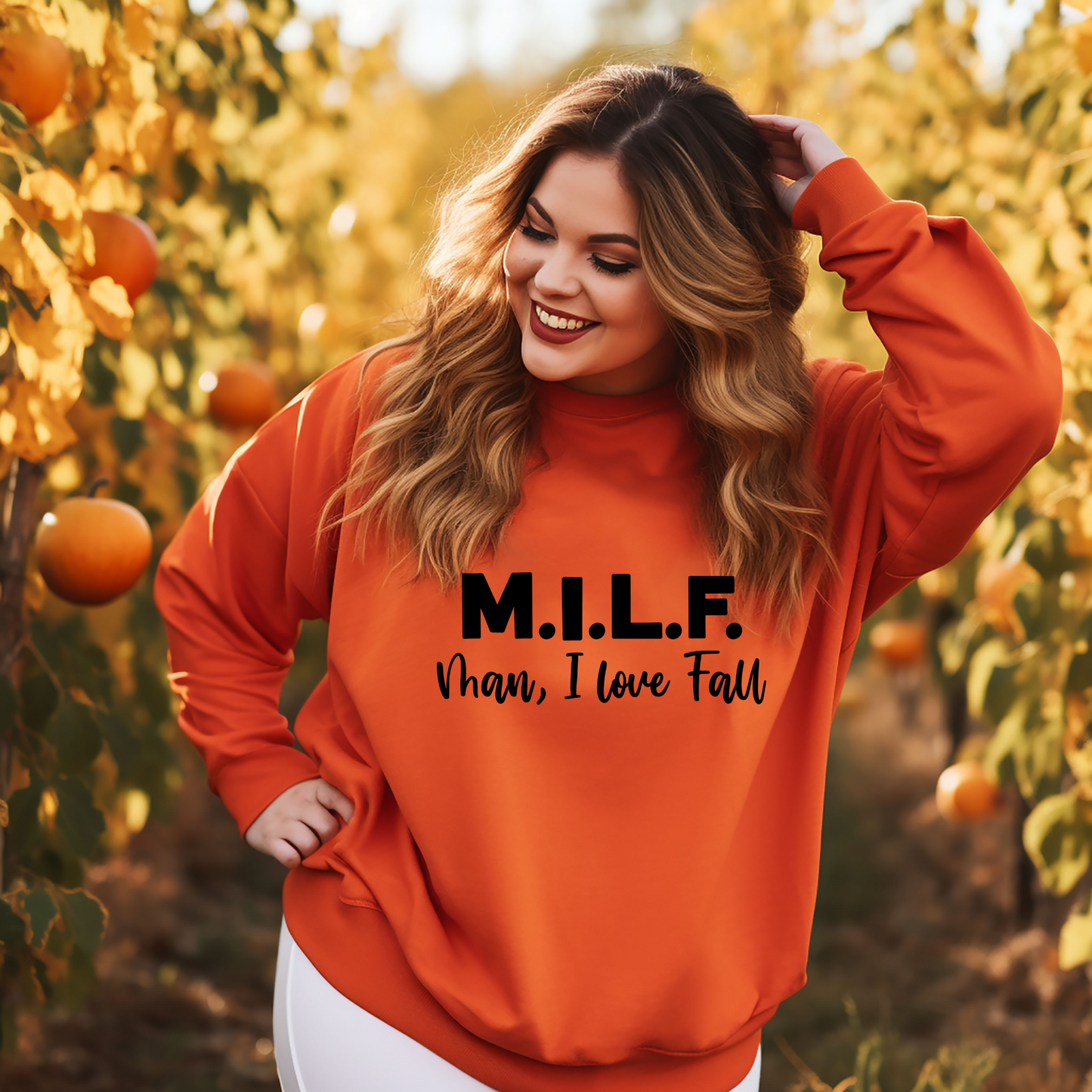 M.I.L.F Man I love Fall Sweatshirt