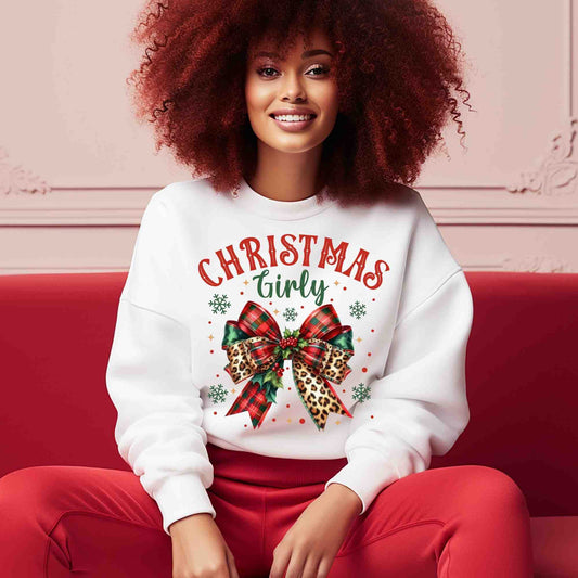 Christmas Girly Crewneck