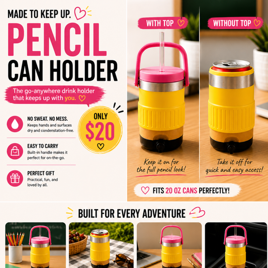 Pencil Can Holder