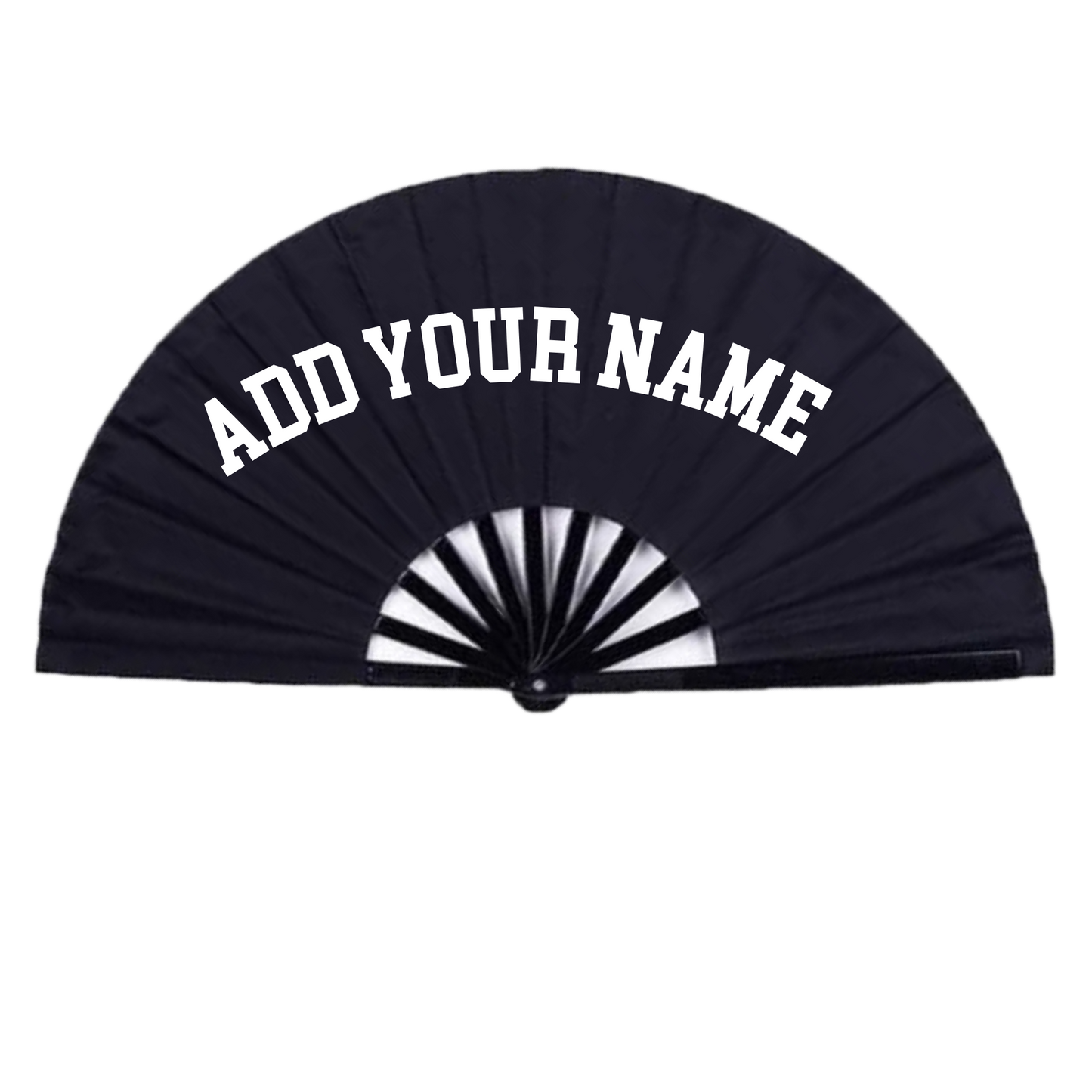 Clack fan with Name