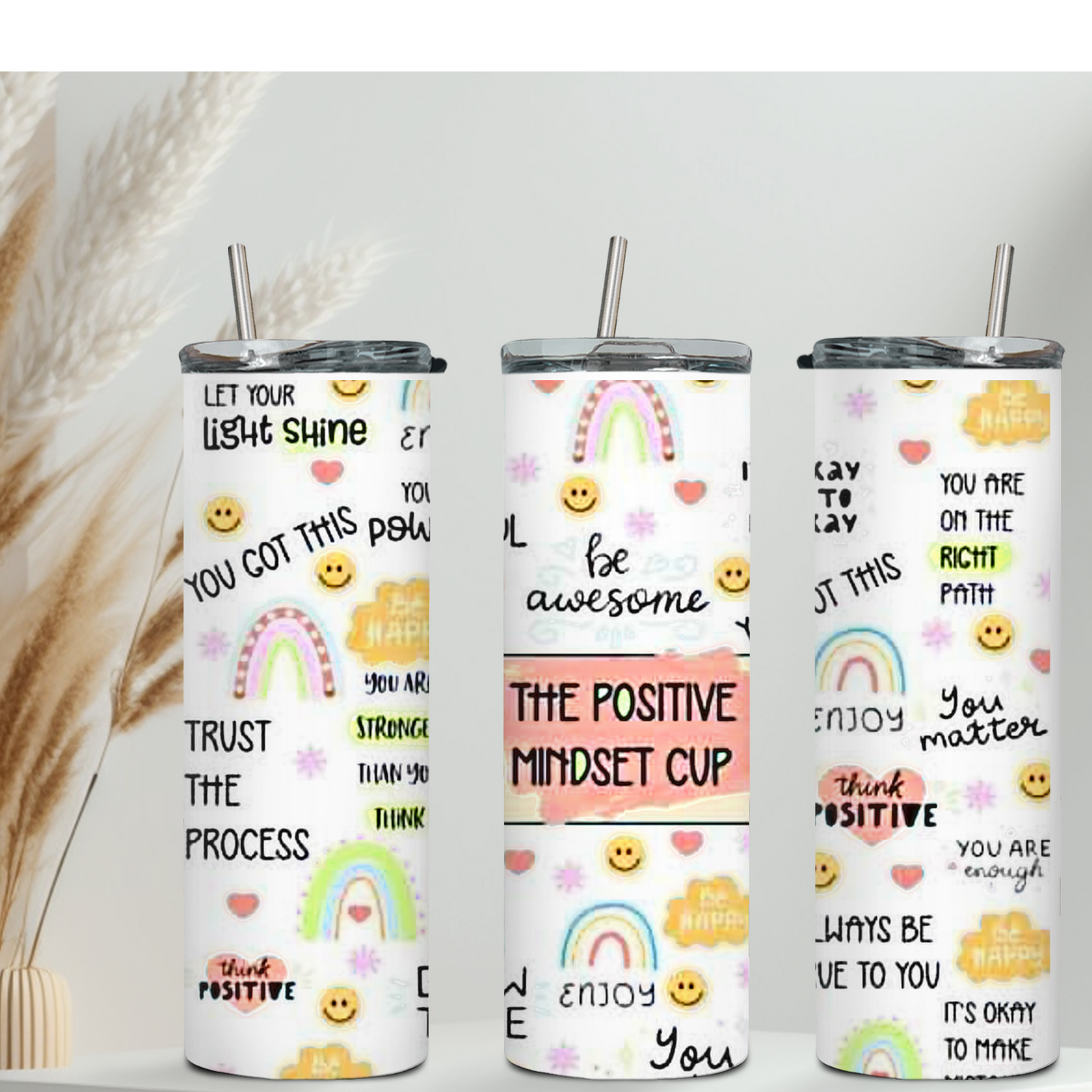 Positive Mindset Tumbler