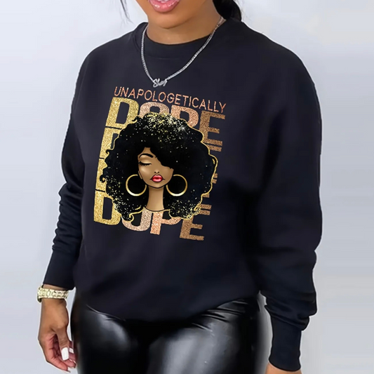 Unapologetically Dope Afro Sweatshirt